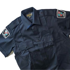 PF Navy S/S Duty Shirt - M & Tie